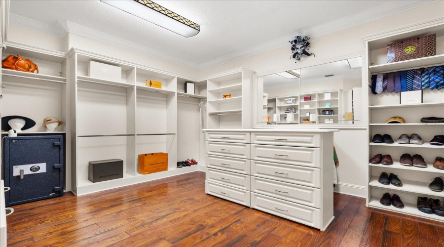 primary closet