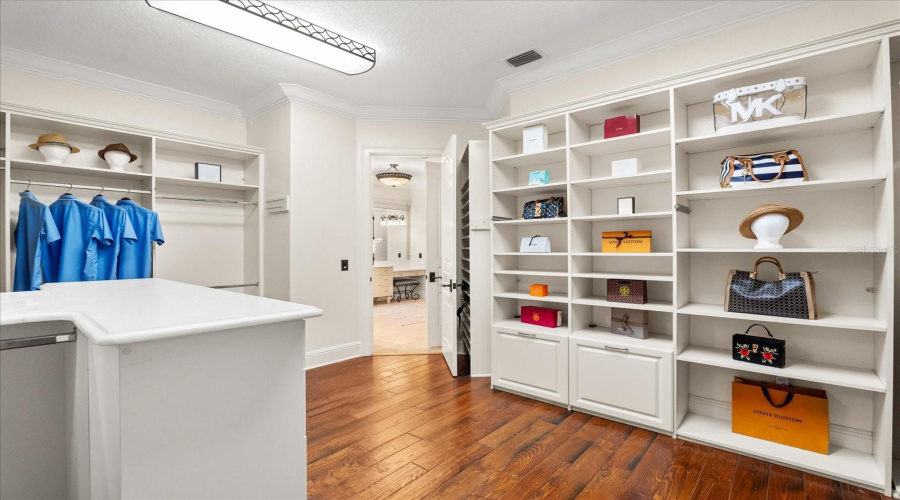 primary closet