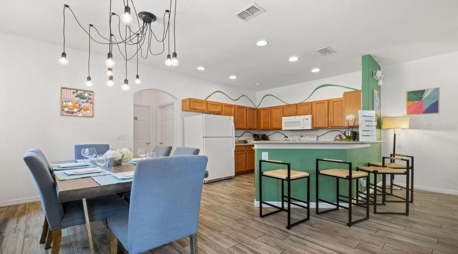 Formal Dining / Kitchen Area