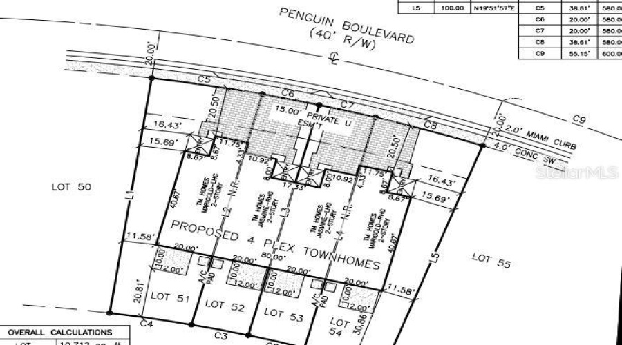 2484 Penguin Boulevard Preliminary Plot Plan