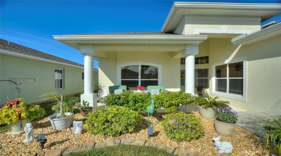 Under Roof Front Porch