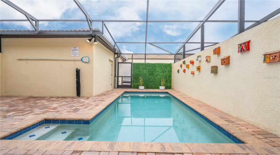 Pool area