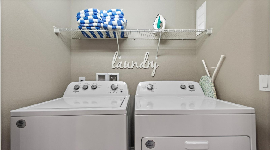 washer dryer closet