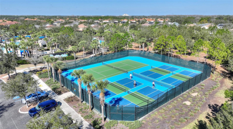 Tennis courts