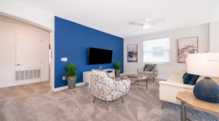 Loft on second floor