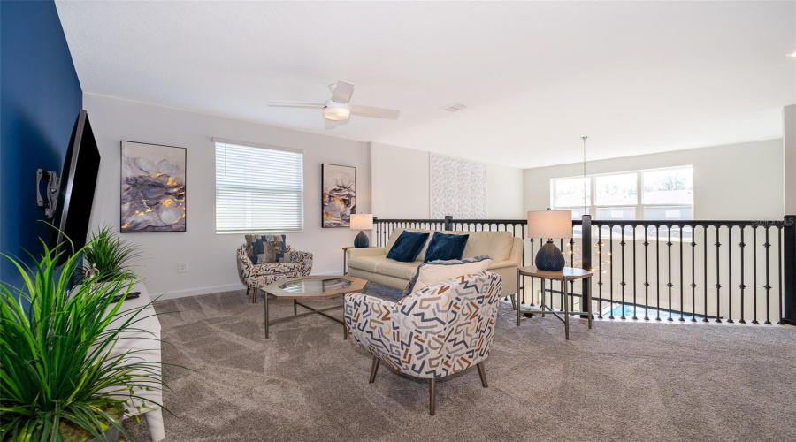 Loft on second floor