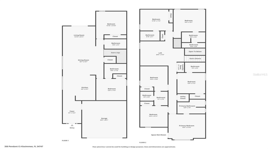 KISSIMMEE, Florida 34747, 8 Bedrooms Bedrooms, ,7 BathroomsBathrooms,Residential,For Sale,PENDANT,0,MFRS5120062