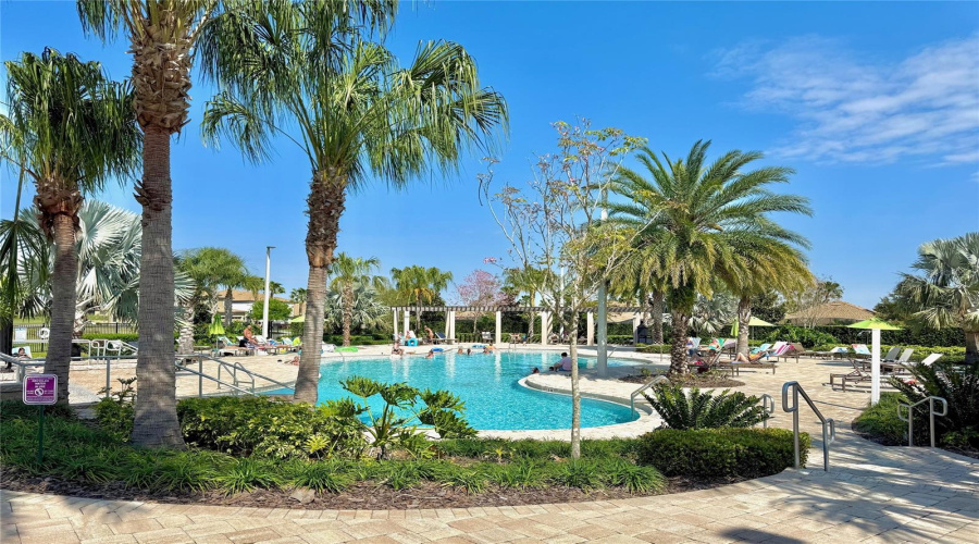 The Plaza Pool. Exclusive to Residents