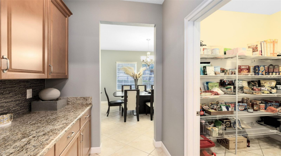 Butler Station. Walk-in Pantry.
