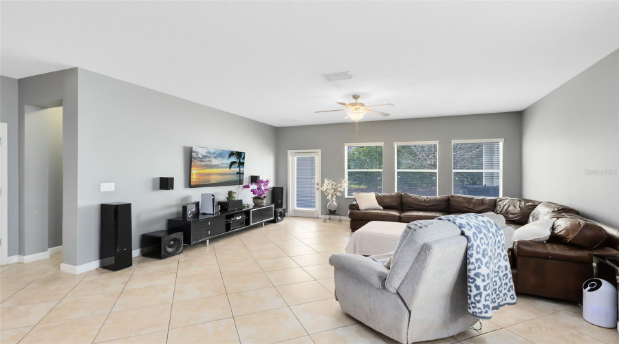 Living Room. Access to back patio.