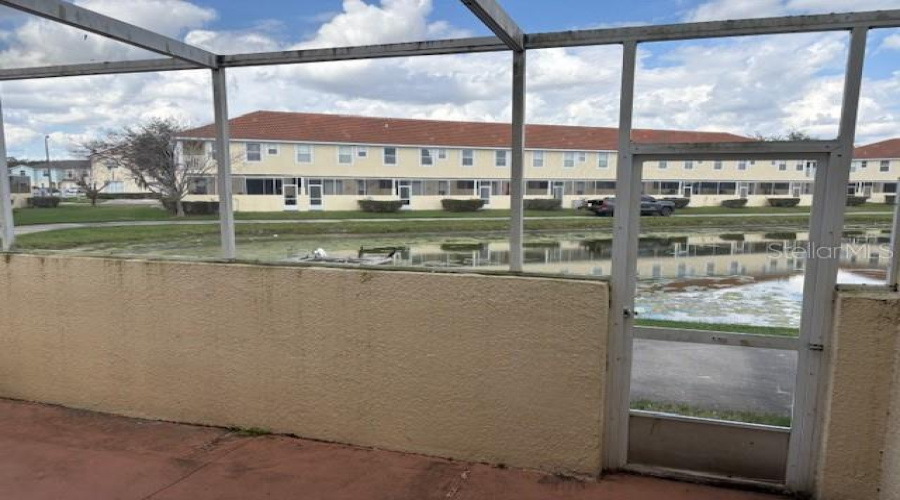 Patio Area Over Looking Waterview