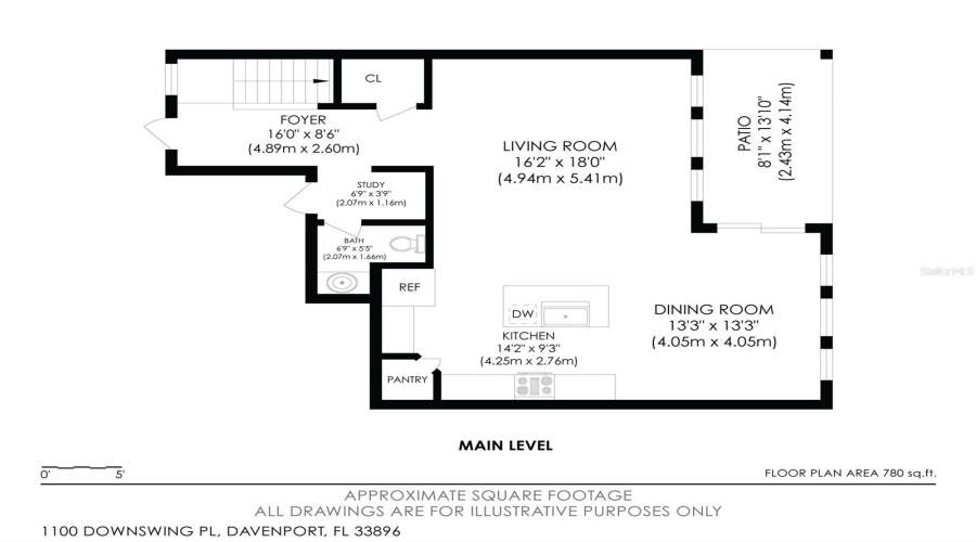 Davenport, Florida 33896, 4 Bedrooms Bedrooms, ,2 Bathroomsbathrooms,Residential,For Sale,Downswing,Mfro6281165