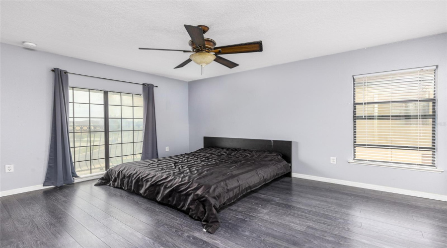 Bedroom #3 - Massive Room Upstairs W/ View Of Front Of Home