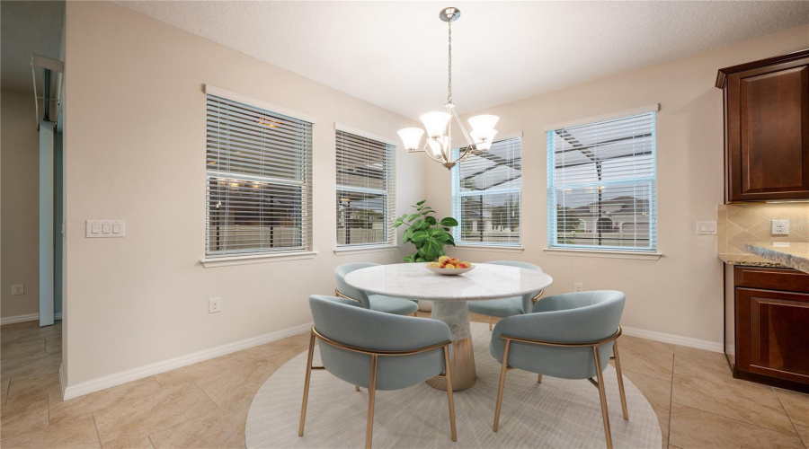 Dining Area. Virtually Staged.