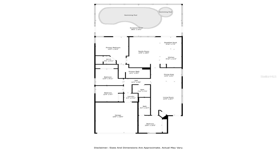Davenport, Florida 33896, 4 Bedrooms Bedrooms, ,3 Bathroomsbathrooms,Residential,For Sale,Sand Ridge,Mfrs5121263