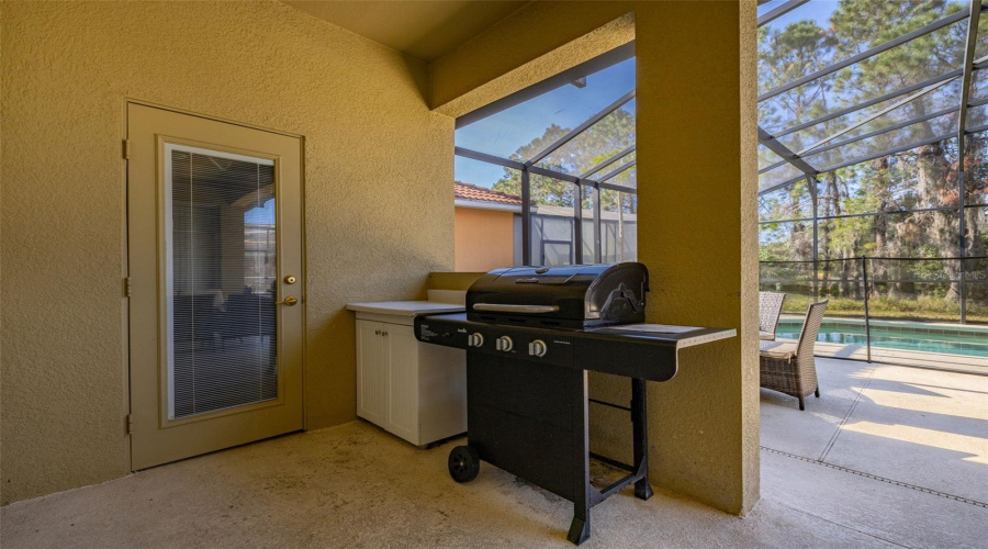Outside Kitchen area