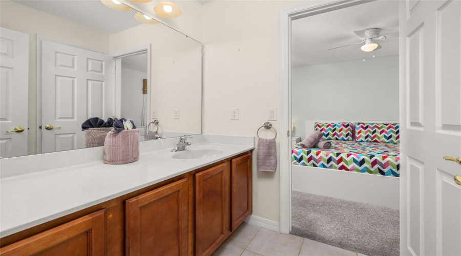 Jack and Jill bathroom