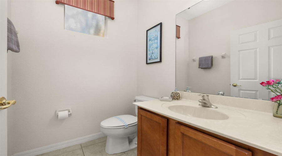 Downstairs guest bathroom