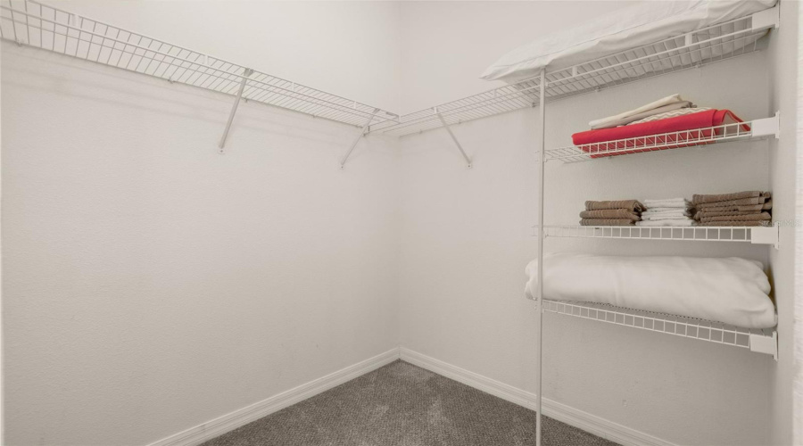Large walk in closet