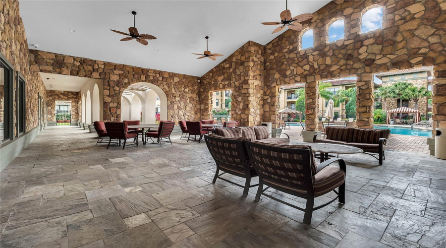Clubhouse Seating Area