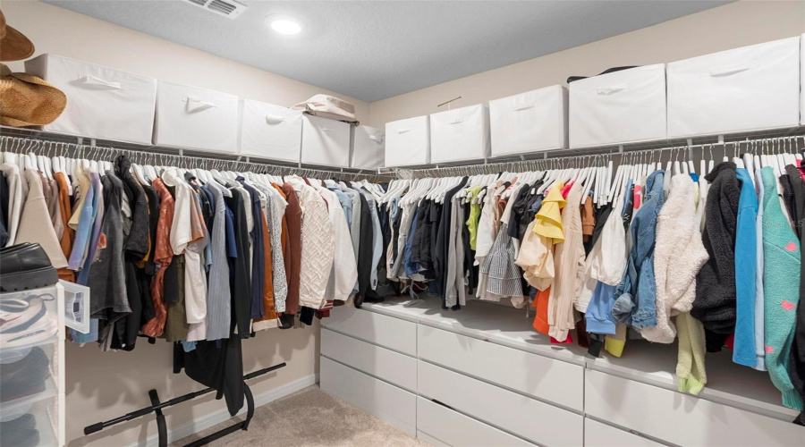 Master Walk In Closet