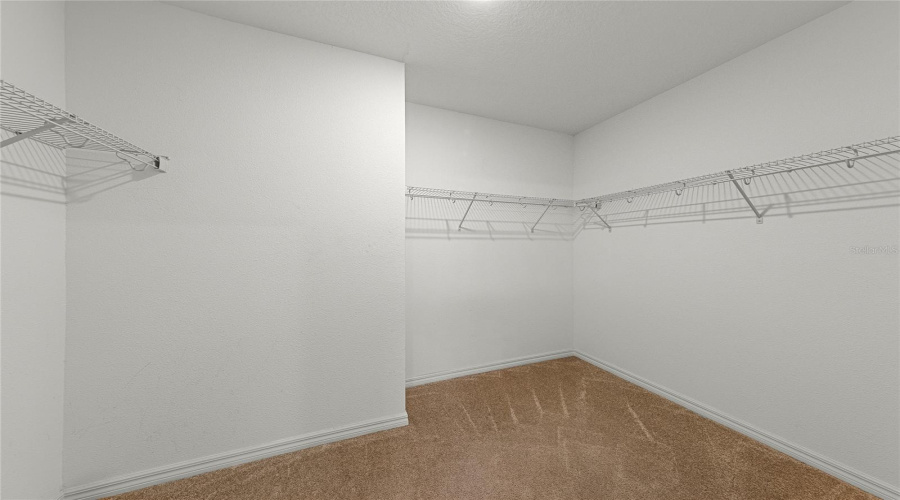 Primary Spacious Closet