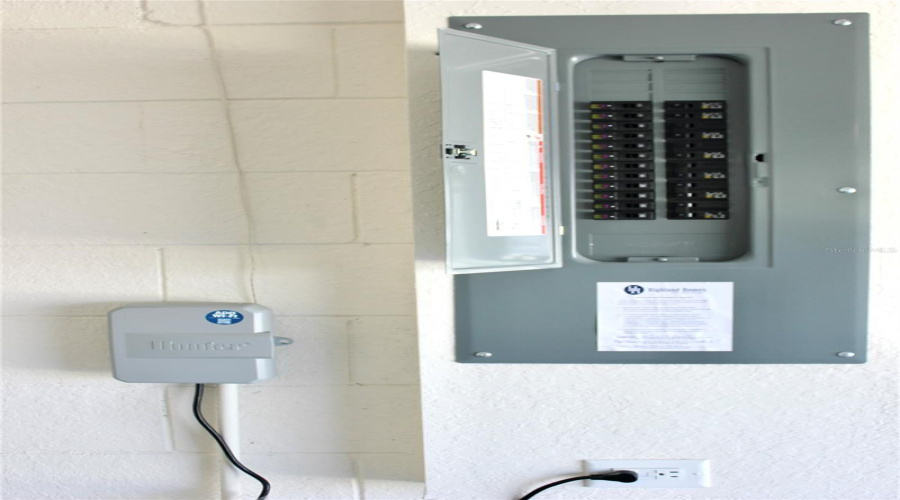 Electrical Panel and Panel Control Irrigation System 1