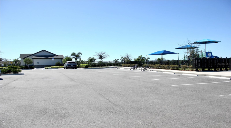 Playground and Pool Parking