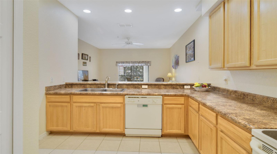 Kitchen looking toward Living Room