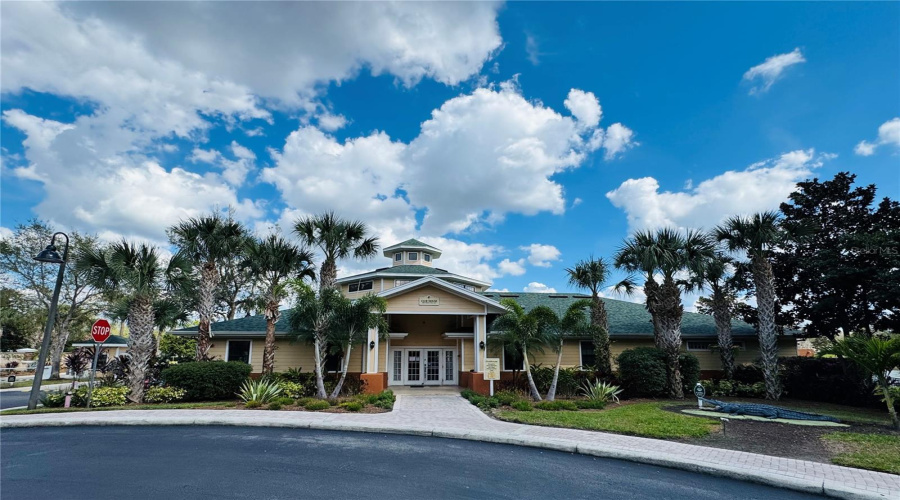 Front of Clubhouse