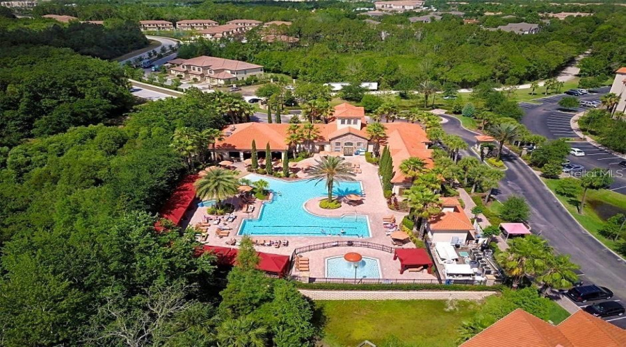 Overhead view