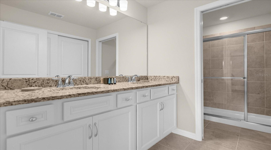 Spacious Bathrooms