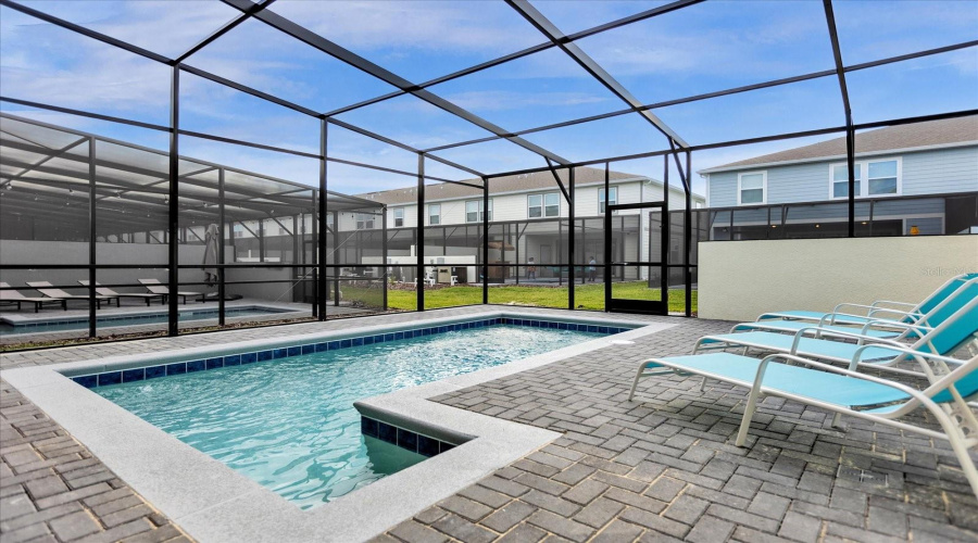 Large Splash Pool covered.