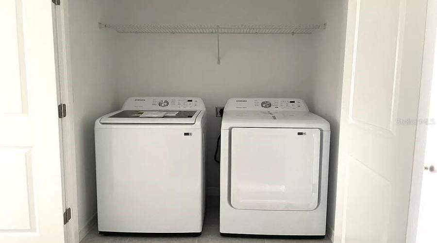 Laundry (washer and dryer not included)