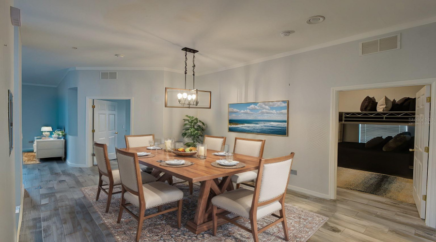 Dining Room/Virtually Staged