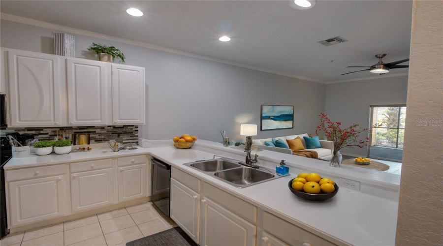 Kitchen/Virtually Staged