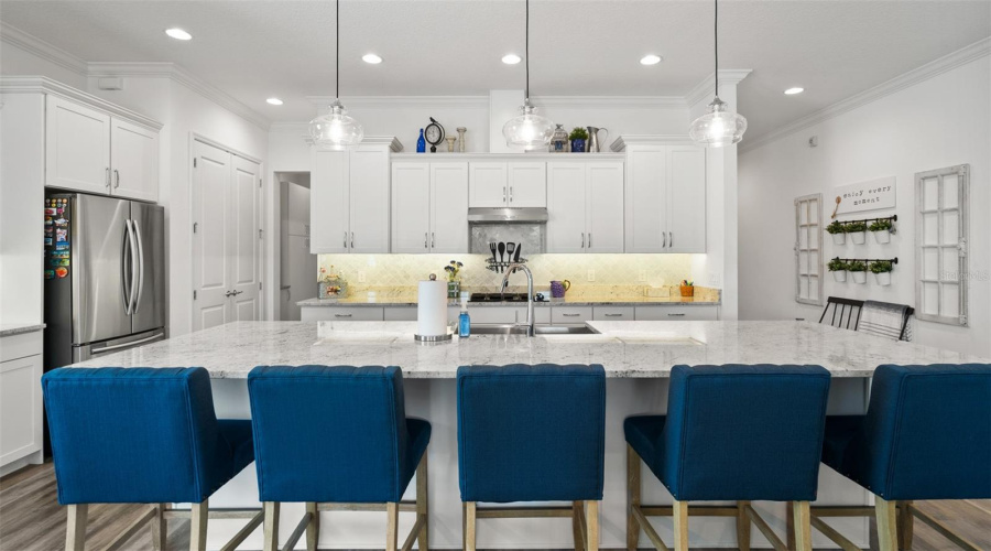 Kitchen Island - 13 feet long