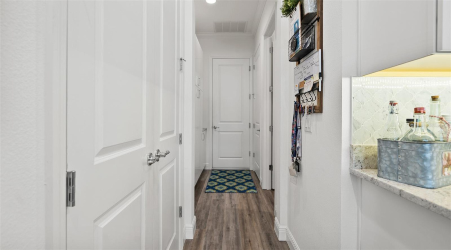 Hallway to Garage
