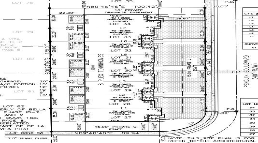 2549 Penguin Boulevard Preliminary Plot Plan