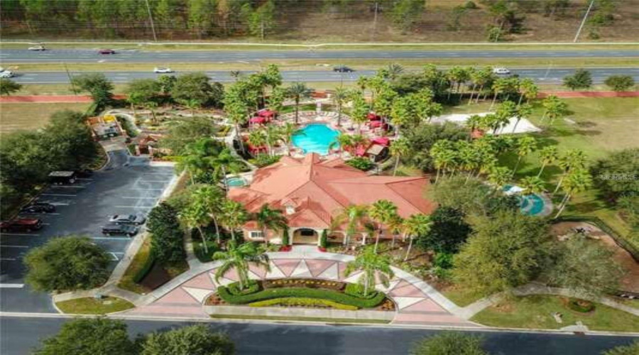 Clubhouse Aerial View