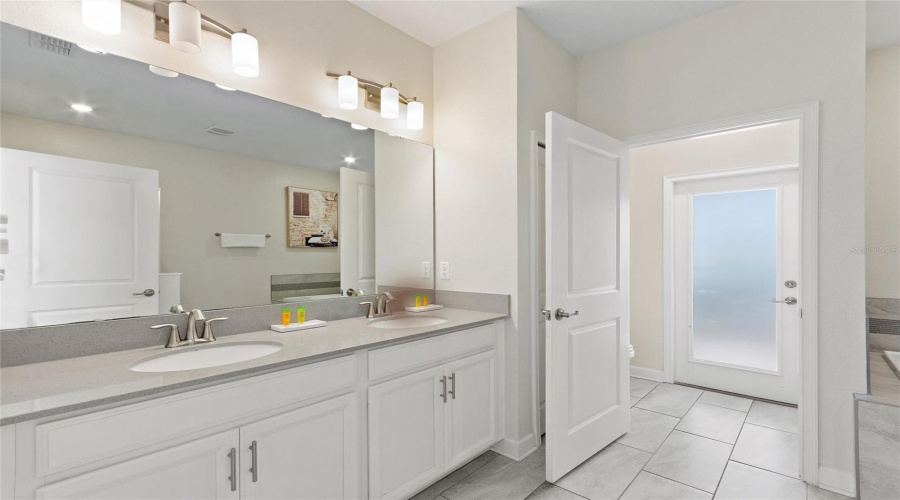 First Floor Primary bathroom