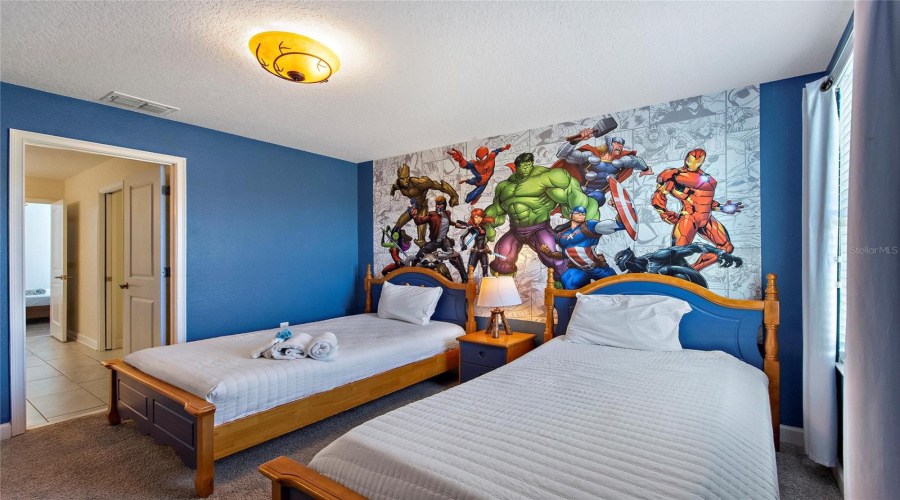 Spider Man and Friends room