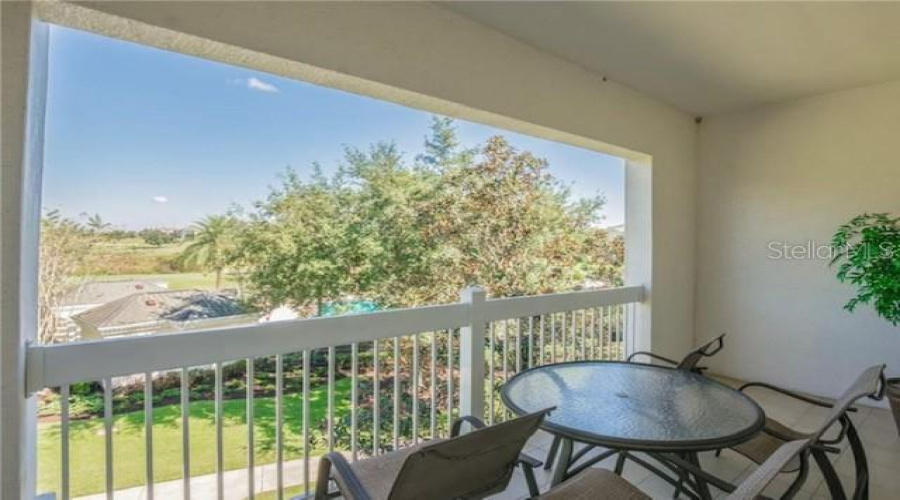 Main balcony off living room