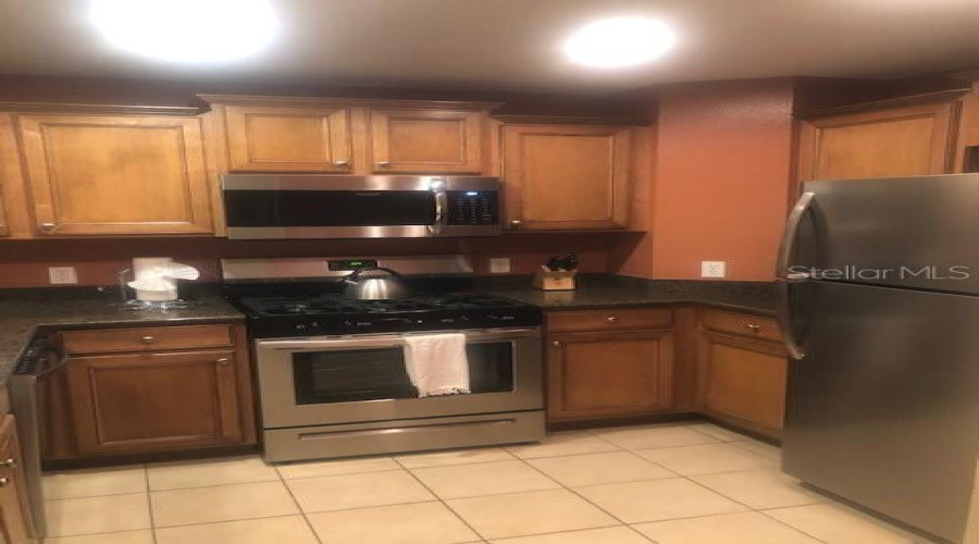 Updated kitchen appliances
