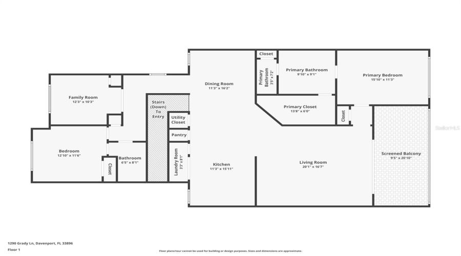 Davenport, Florida 33896, 3 Bedrooms Bedrooms, ,2 Bathroomsbathrooms,Residential,For Sale,Grady,Mfro6289142