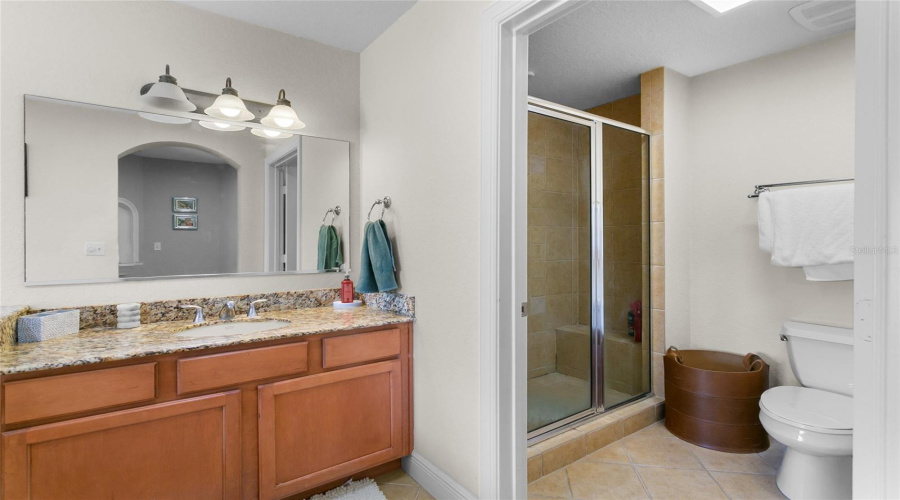 On suite bathroom (First Floor)