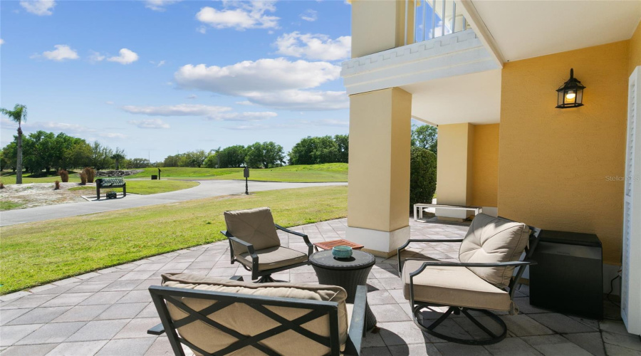 Patio Facing The Gold Course (First Floor)