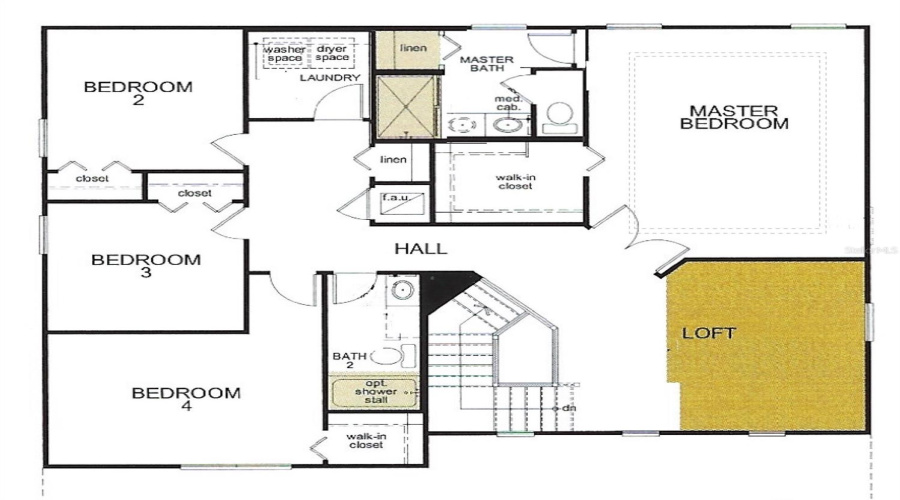 Floor plans created by the seller.