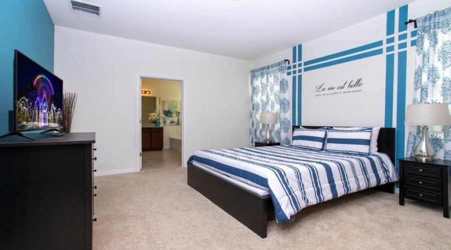 Primary bedroom on 1st floor