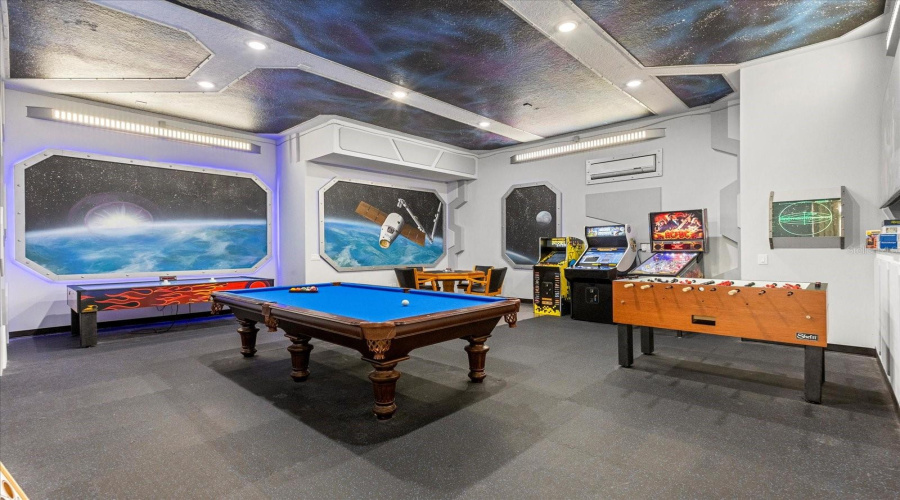 Garage Game Room